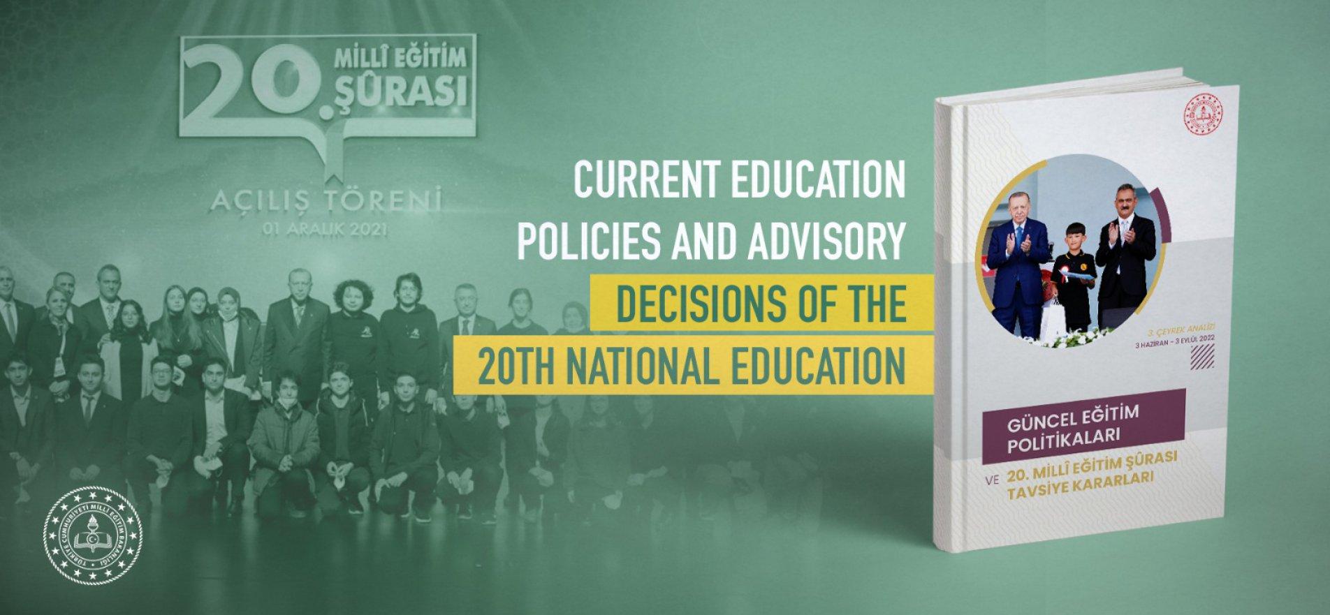 TIE BETWEEN THE 20TH NATIONAL EDUCATION RECOMMENDATIONS AND EDUCATION POLICIES IS BOOSTED
