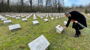 MINISTER OZER VISITED GALICIA TURKISH MARTYRS CEMETERY IN HUNGARY